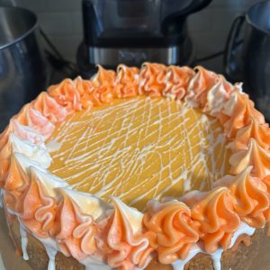 Orange Sickle Cheesecake
